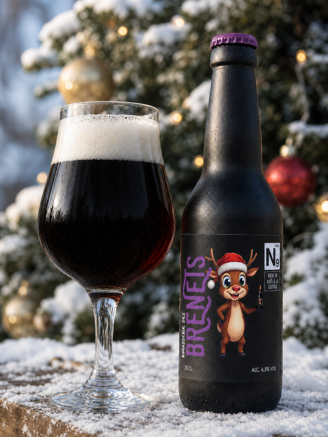 N₉ Bière de Noël à la courge